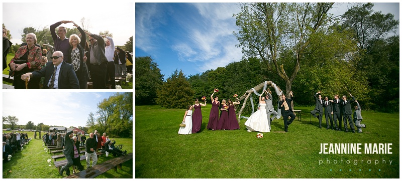 Hope Glen Farm, wedding, yoga, spiritual wedding, bridal party, Willow tree, outside