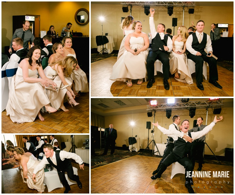 wedding games, wedding, wedding fun, bridal party, Minnesota wedding, Bemidji wedding, Hampton Inn