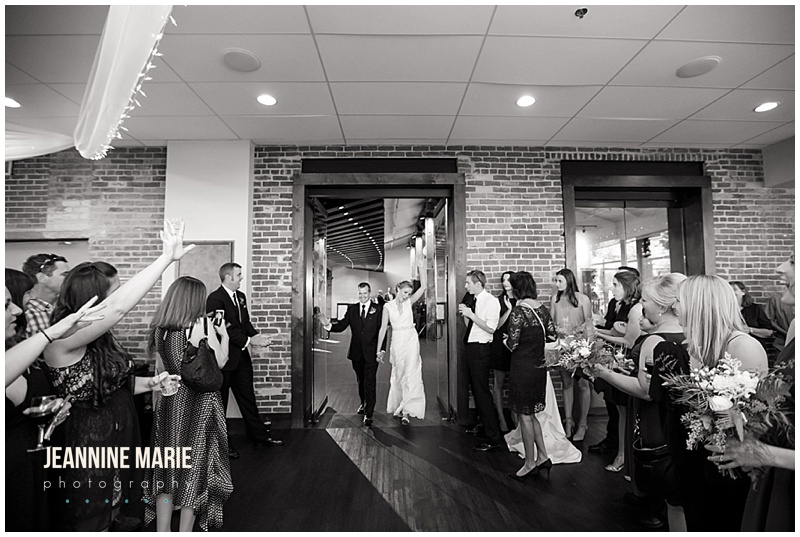 Minneapolis Event Center, wedding, wedding reception, grand entrance, bride, groom, wedding ideas, bridal gown, wedding dress
