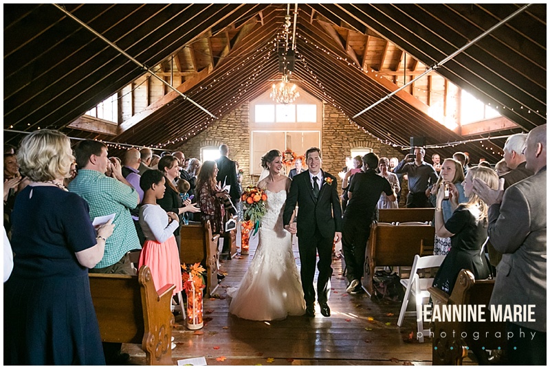 Mayowood Stone Barn, barn wedding, fall wedding, Minnesota wedding, Minnesota barn wedding, wedding ceremony, bride, groom, wedding inspiration