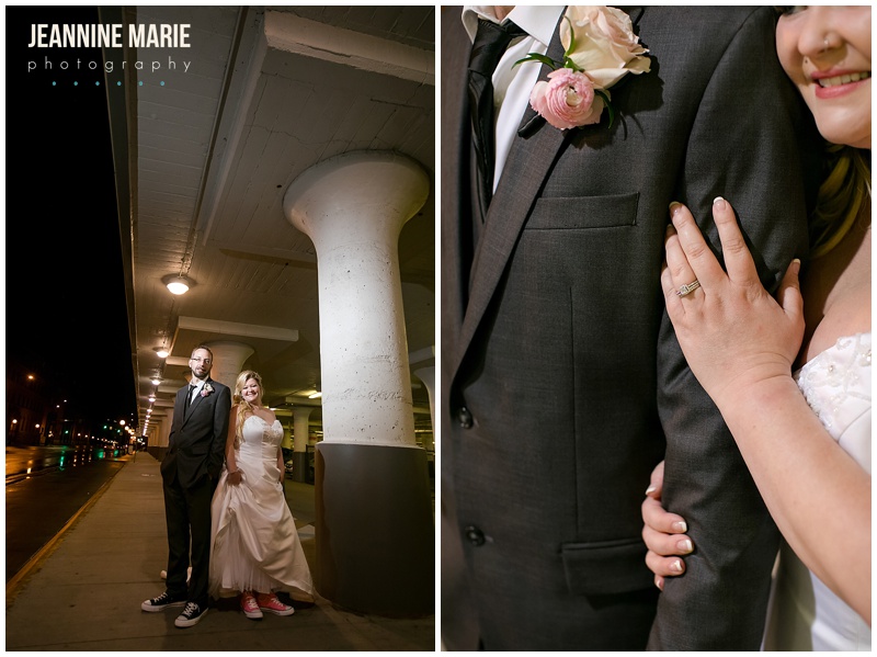 Union Depot, Saint Paul Union Depot, St Paul Union Depot, wedding, Saint Paul wedding, St Paul wedding, Union Depot Wedding, bride, groom, anniversary, wedding anniversary, Saint Paul wedding, Minnesota wedding photographer, Saint Paul wedding photographer, ring shot, boutonniere, groom